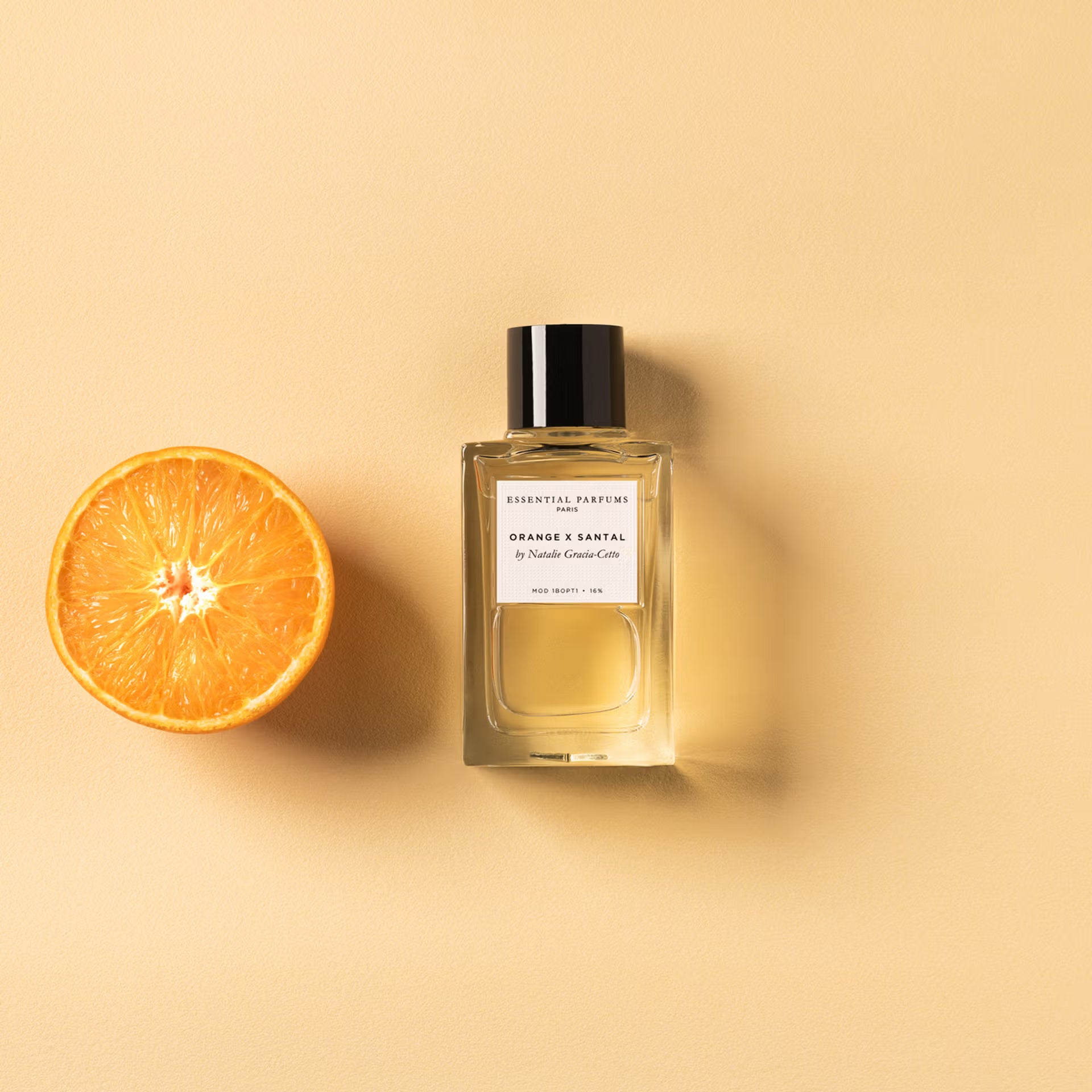 Essential Parfums Orange x Santal Mood Bottle and orange - SNUD