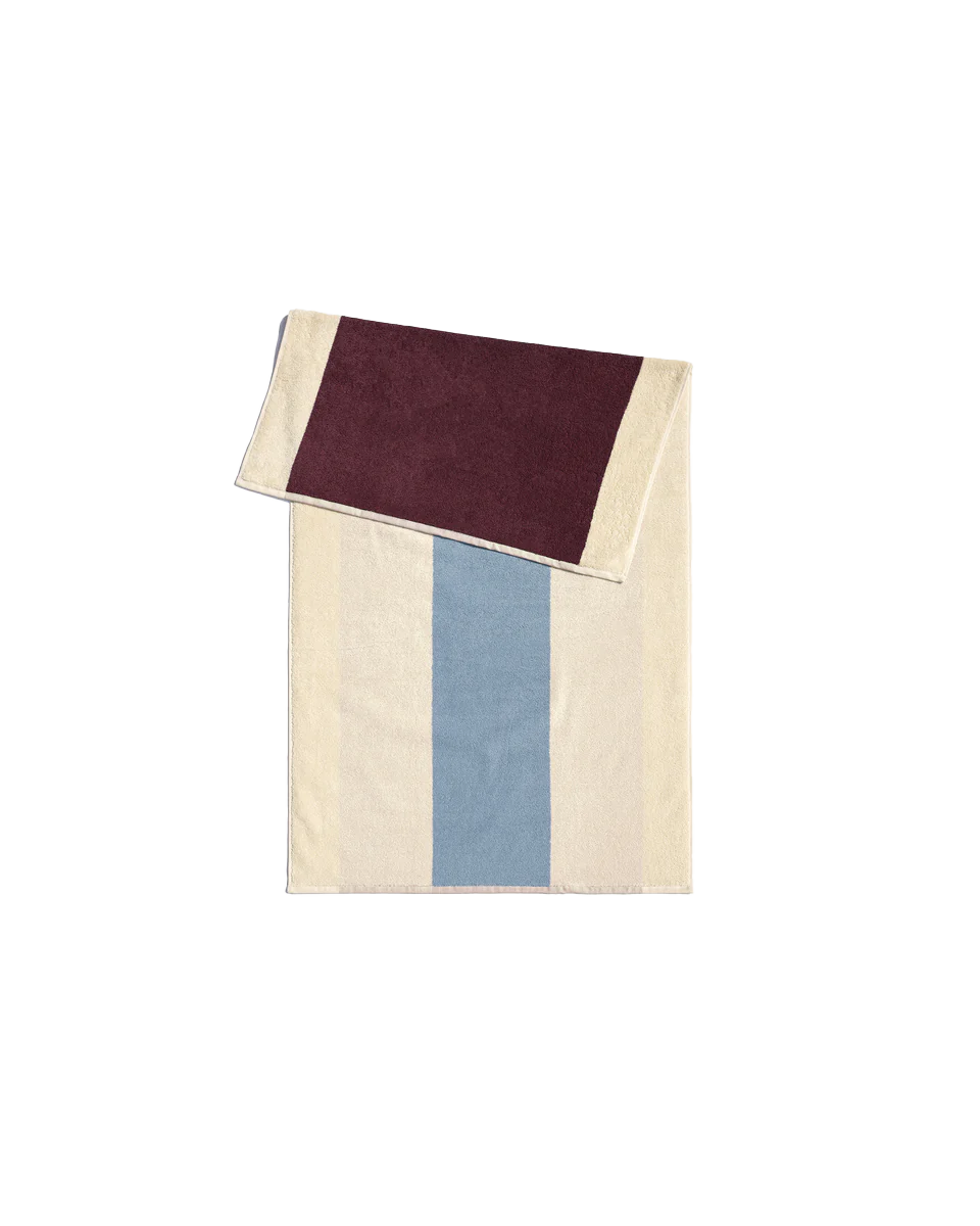 Towel Sky Blue Bordeaux - SNUD