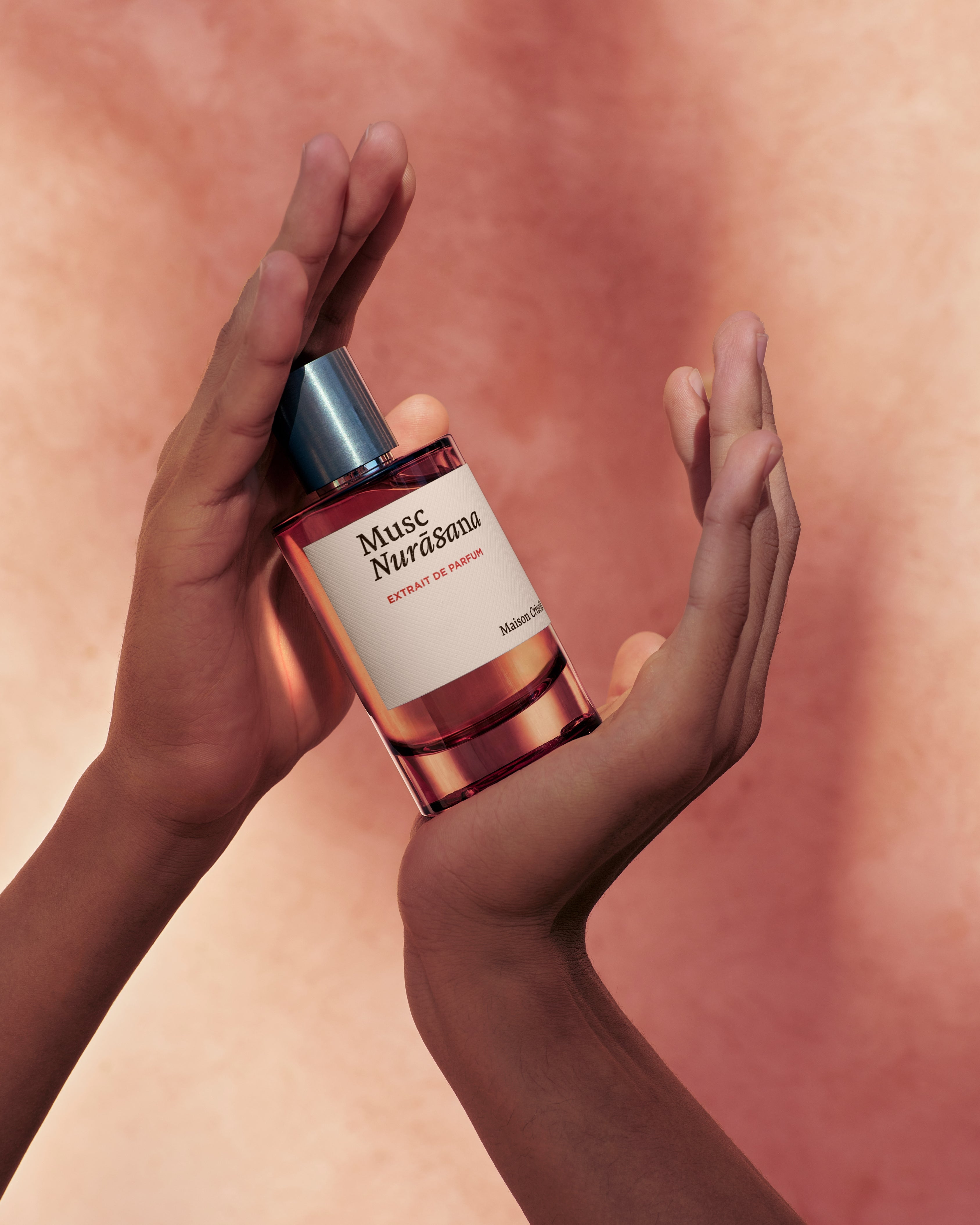 Musc Nurāsana Maison Crivelli Parfum Moschus Rose Weihrauch Unisex Nischenduft frisch strahlend