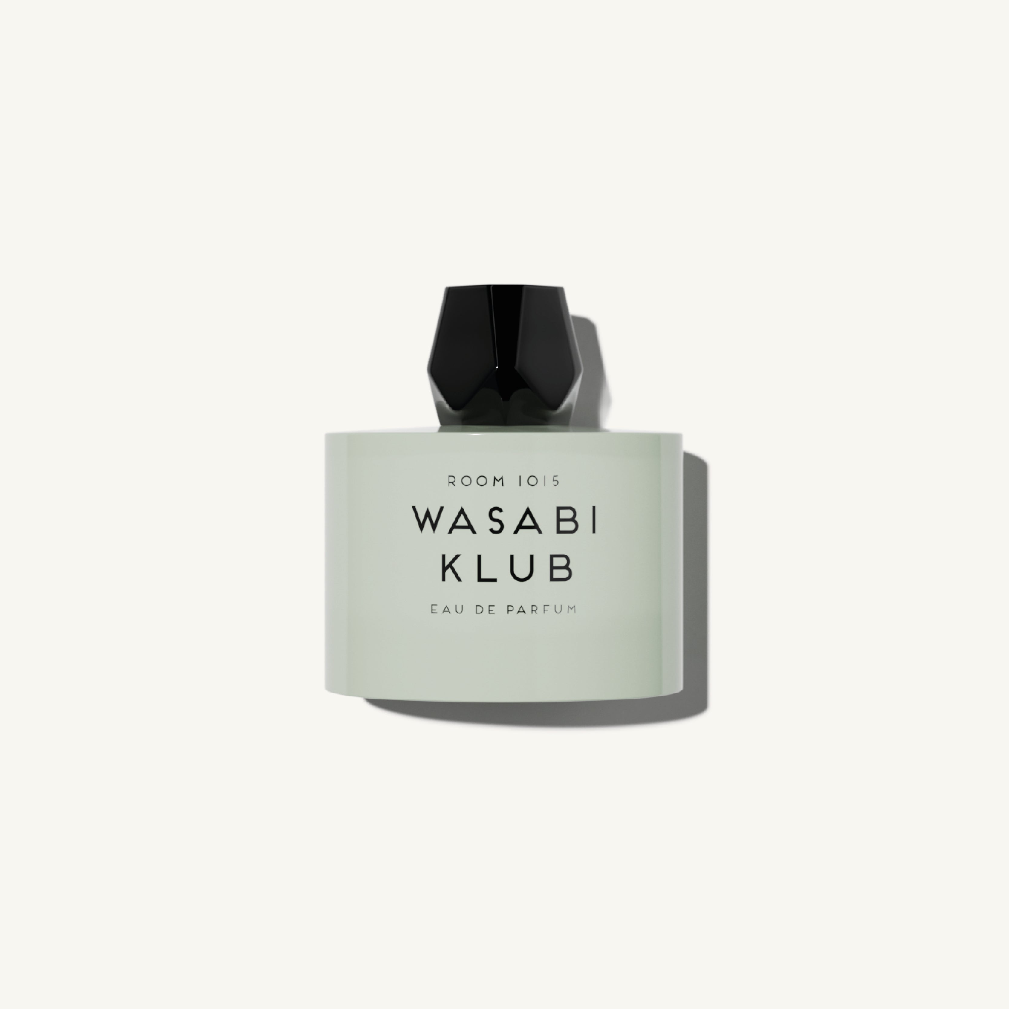 ROOM 1015 Wasabi Klub Eau de Parfum, frischer Unisexduft mit Yuzu, Wasabi-Akkord, Pfeffer und Amberhölzern.