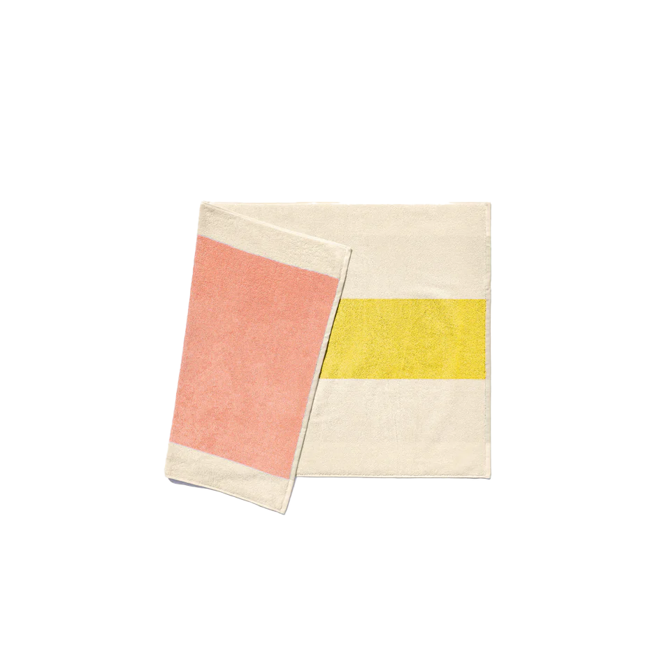 Suite 702 Bath mat Yellow Peach