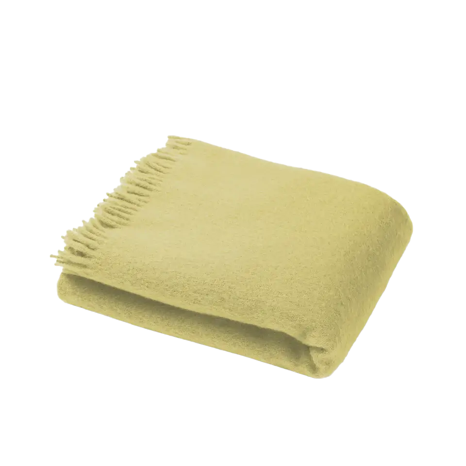 Suite702 Mohair Decke Cloud Butter - SNUD