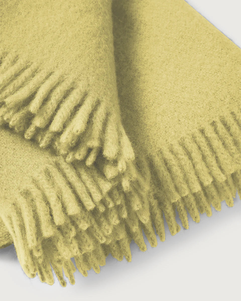 Suite702 Mohair Decke Cloud Butter - SNUD