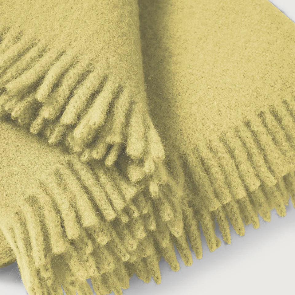 Suite702 Mohair Decke Cloud Butter - SNUD