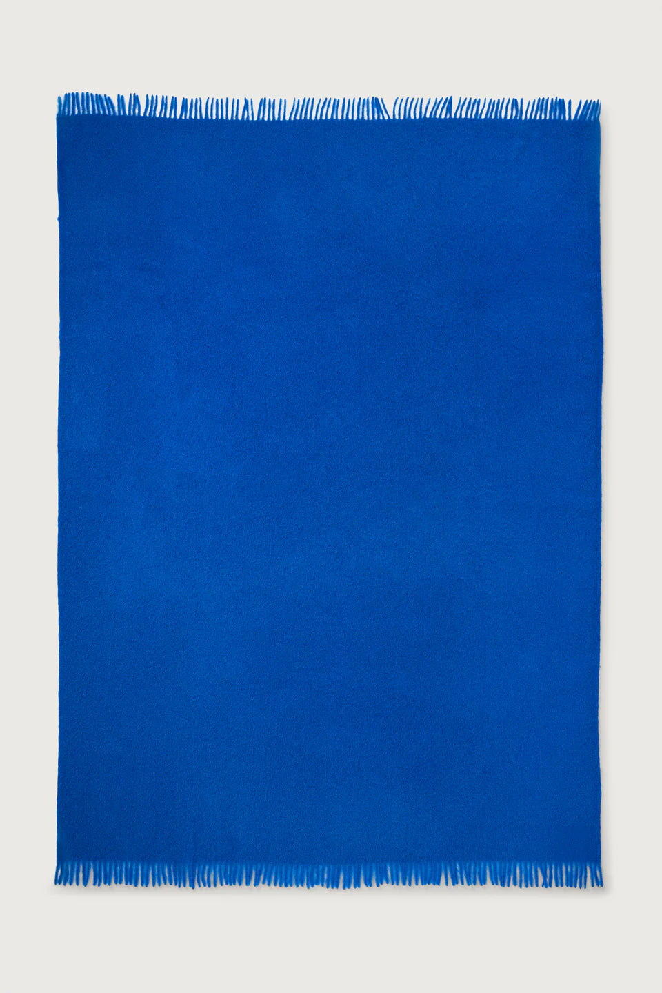 Suite702 Mohair Decke Cloud Kobalt Blau - SNUD