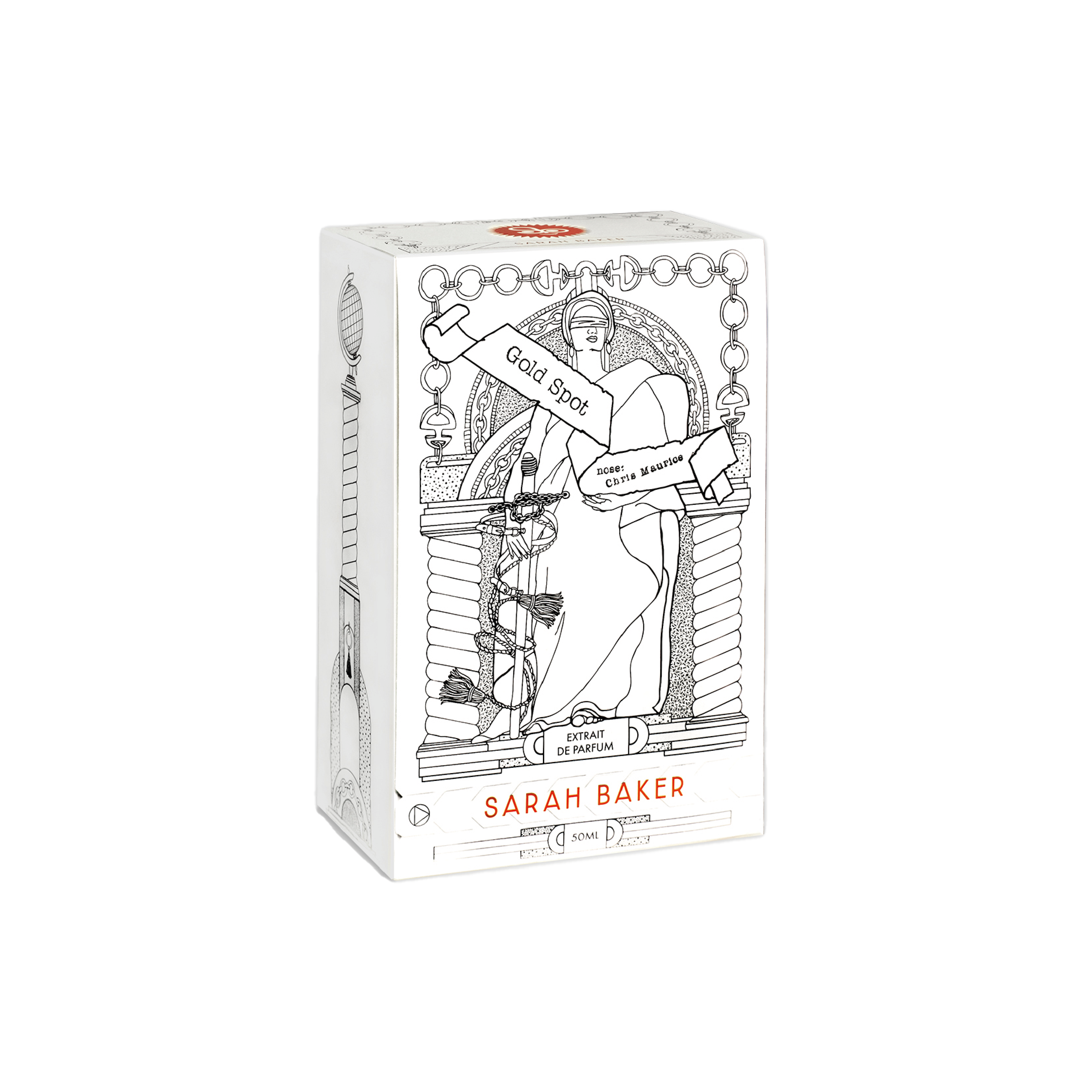 Sarah Baker Gold Spot Packshot - SNUD