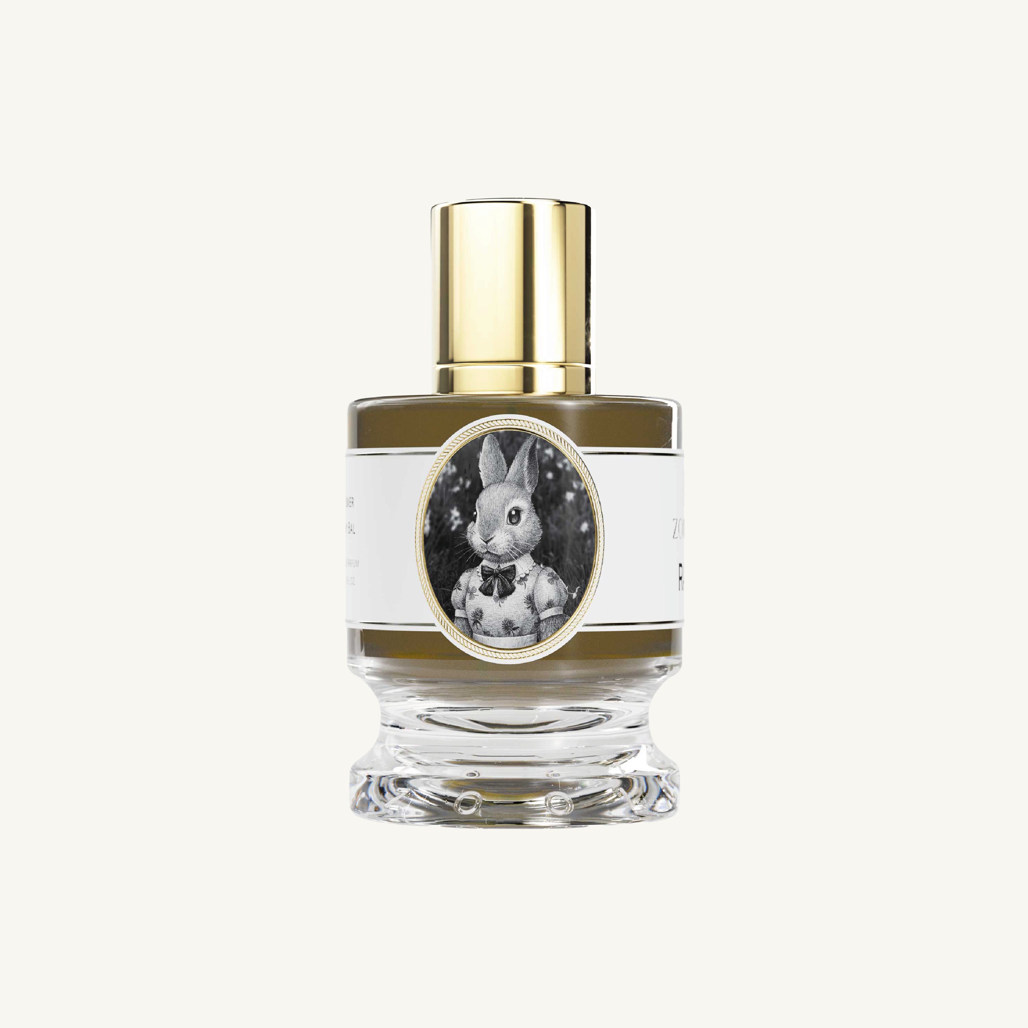 Zoologist Rabbit Extrait de Parfum – grüner Gourmand-Duft mit Klee, Karotte, Heu, Vanille und Keks-Akkord