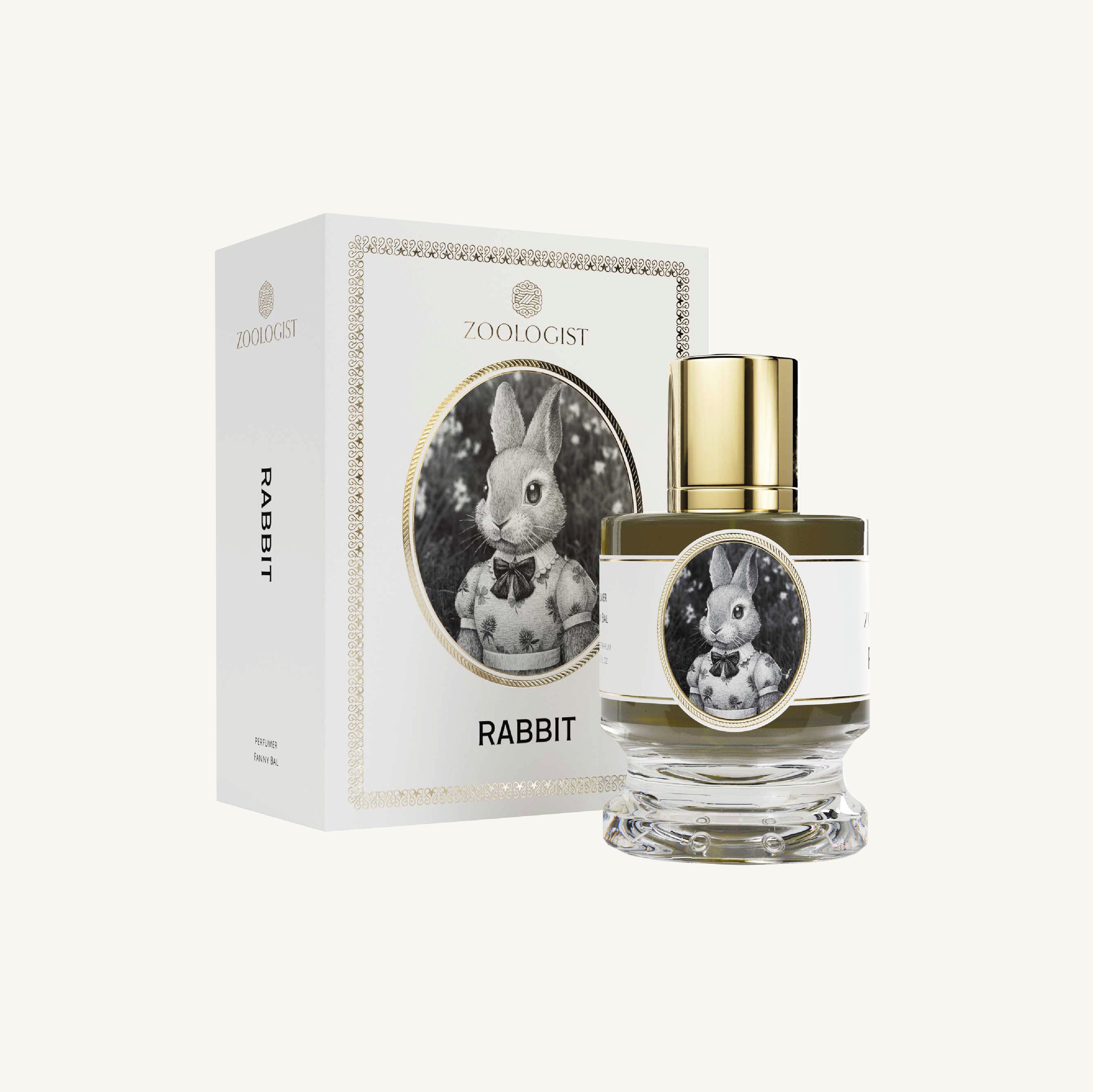 Zoologist Rabbit Extrait de Parfum – grüner Gourmand-Duft mit Klee, Karotte, Heu, Vanille und Keks-Akkord