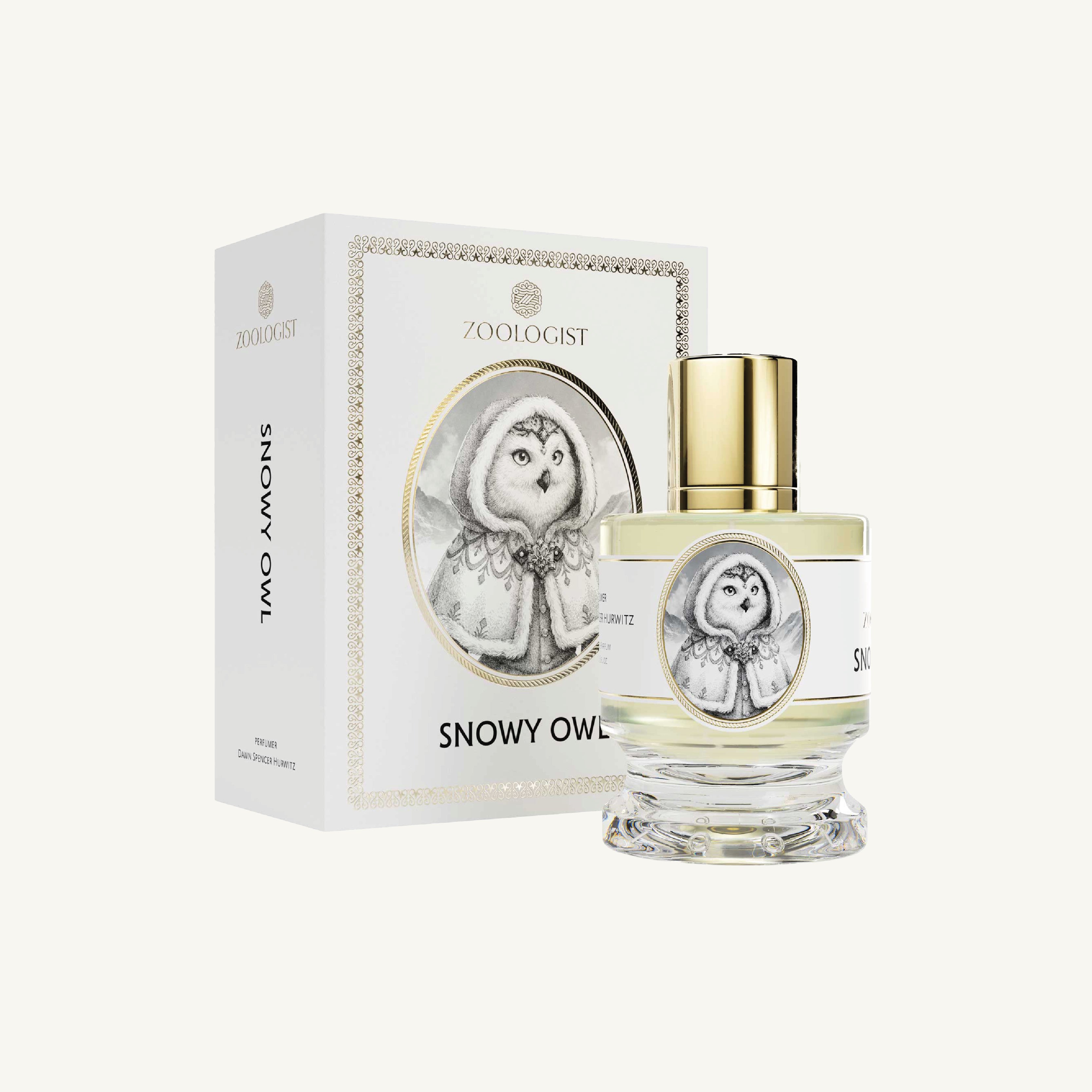 Zoologist Snowy Owl Extrait de Parfum – winterlicher Nischenduft mit Schnee-Akkord, Minze, Iris, Moschus und Vanille