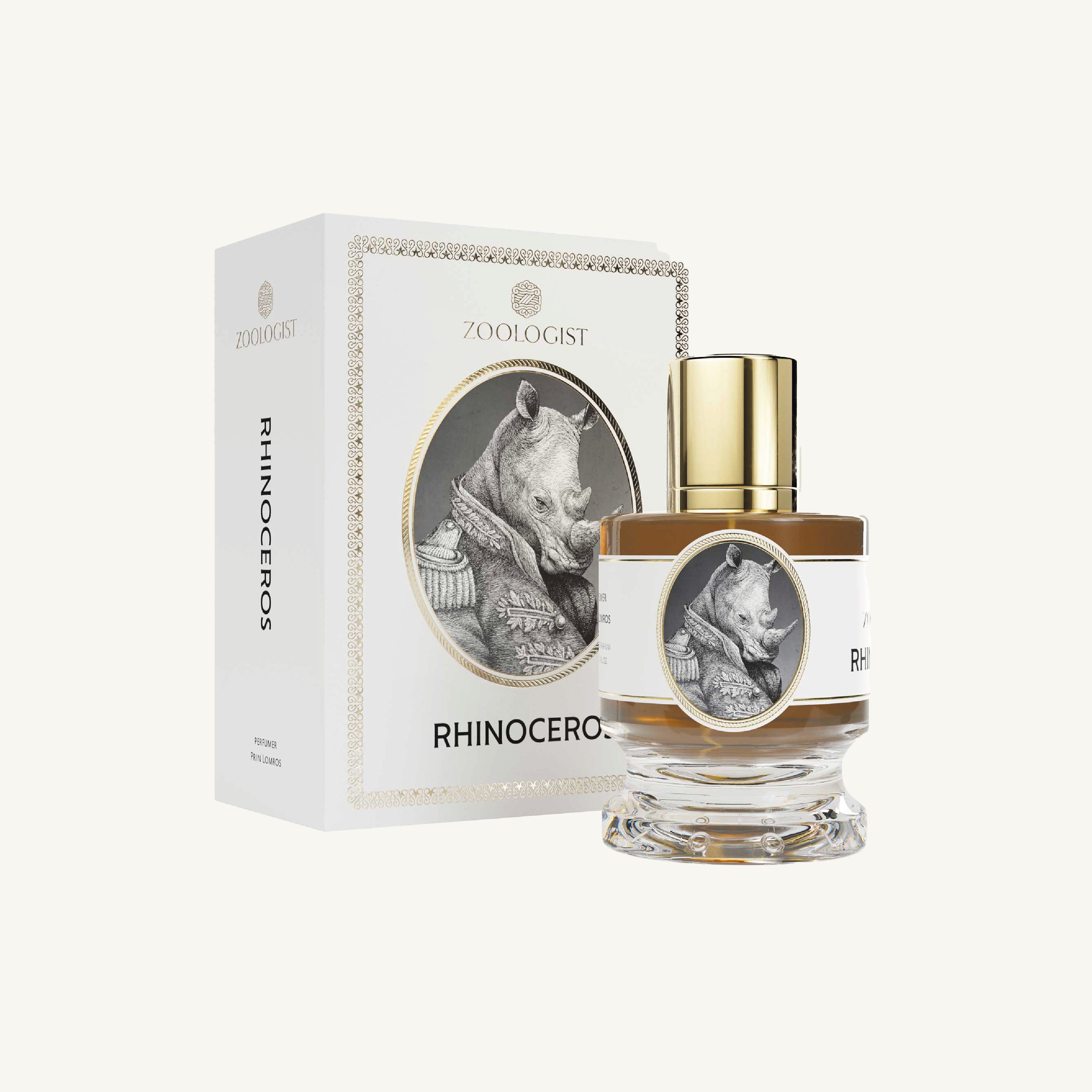 Zoologist Rhinoceros Edition 2020 Extrait de Parfum – rauchiger Nischenduft mit Rum, Kaffee, Tabak, Oud und Amber
