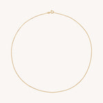 Classic Chain Ankerkette aus 14 K Echtgold von All About Articus, ganze Kette