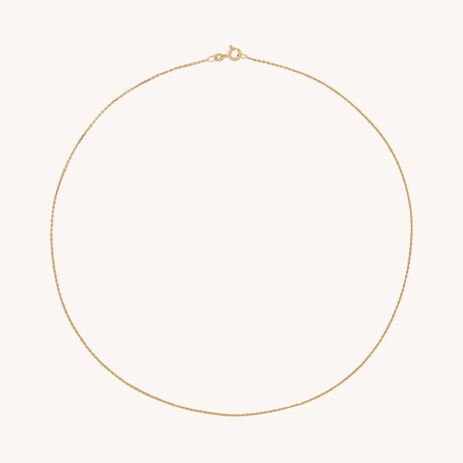 Classic Chain Ankerkette aus 14 K Echtgold von All About Articus, ganze Kette