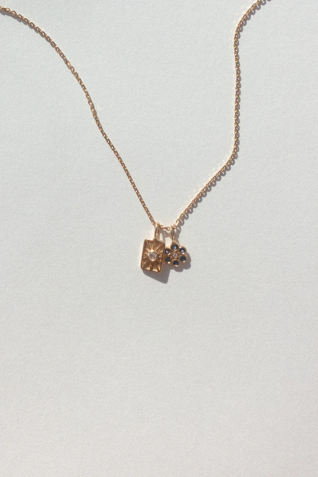 Classic Chain aus 14 K Echtgold mit Anhänger von All About Articus