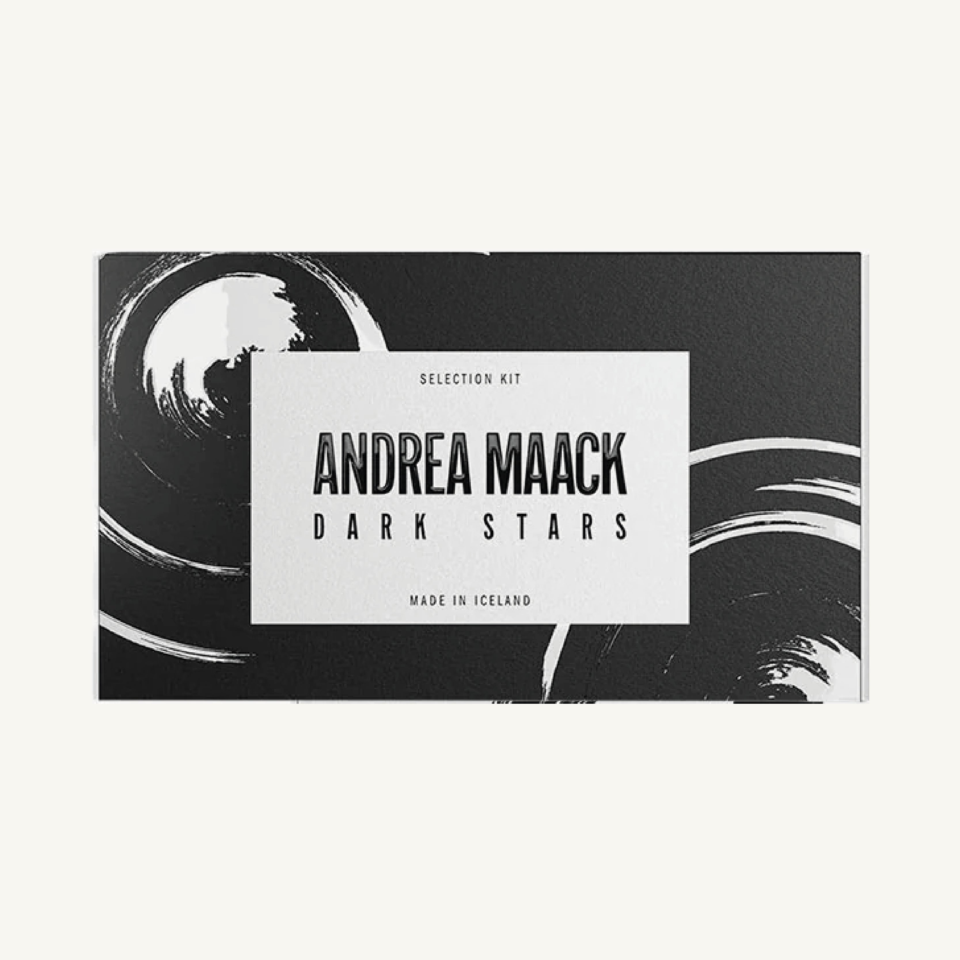 Andrea Maack Dark Stars Discovery Set mit sieben 2 ml Duftproben aus der exklusiven Nischenduftkollektion