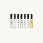 Andrea Maack Cosmic Lights Discovery Set mit sieben 2 ml Duftproben aus der exklusiven Unisex-Nischenduftkollektion