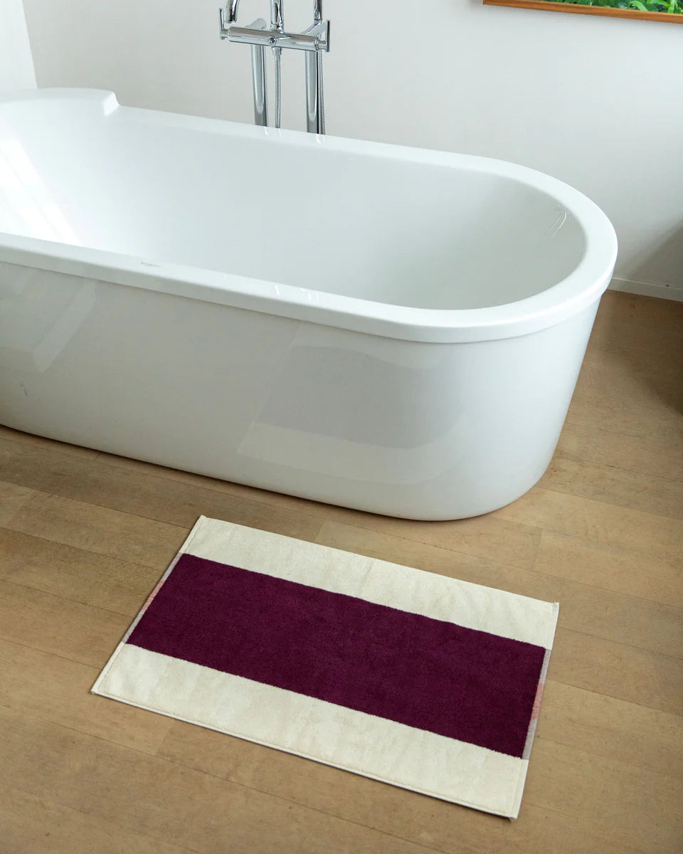 Suite702 Bath mat Bordeaux Orange