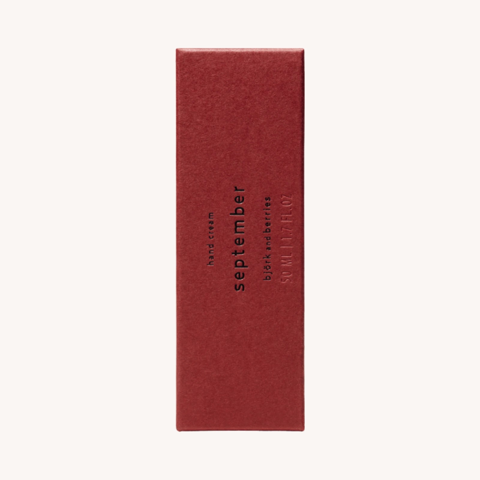 Björk & Berries September Handcreme Verpackung