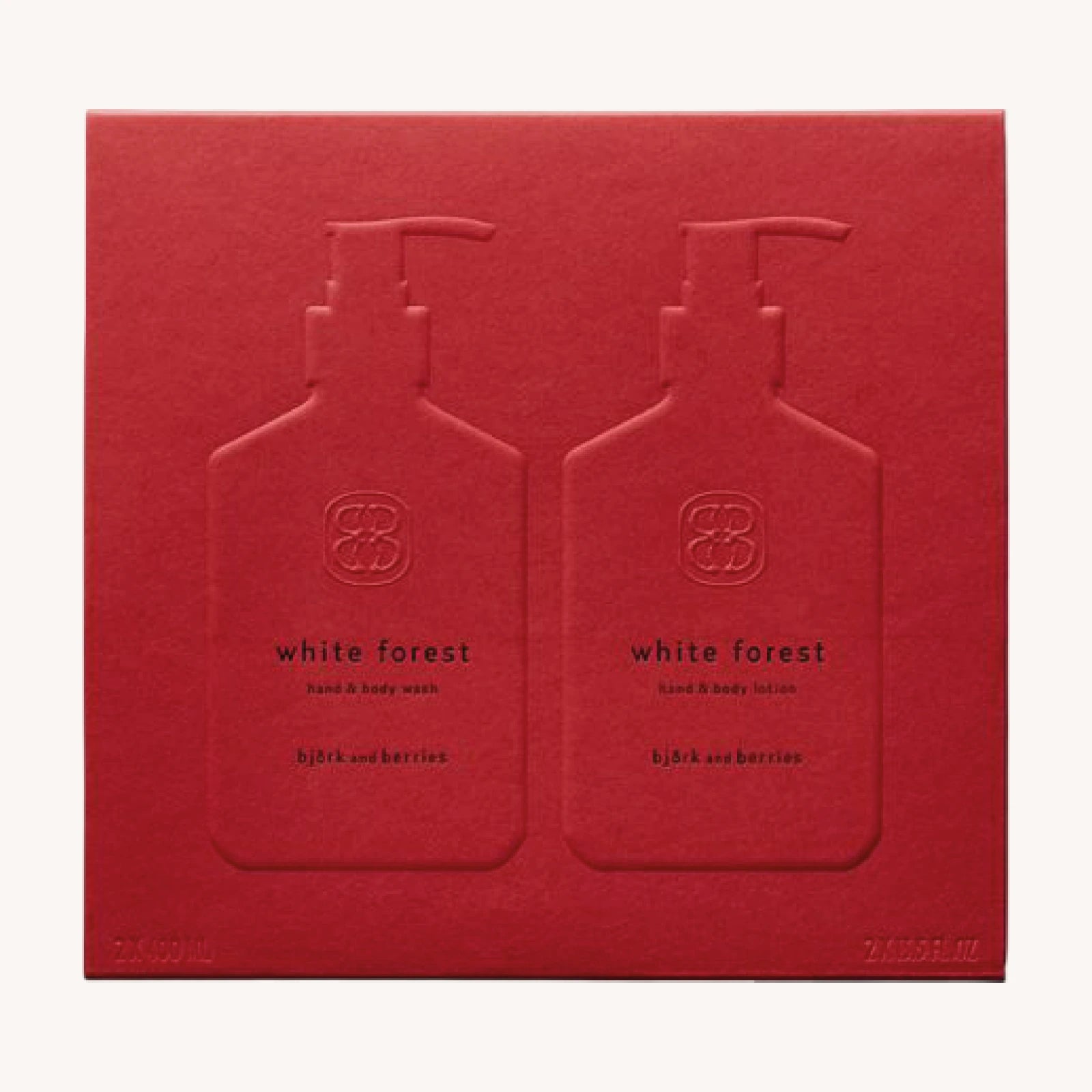 Björk & Berries White Forest Hand- und Körper-Duo Verpackung