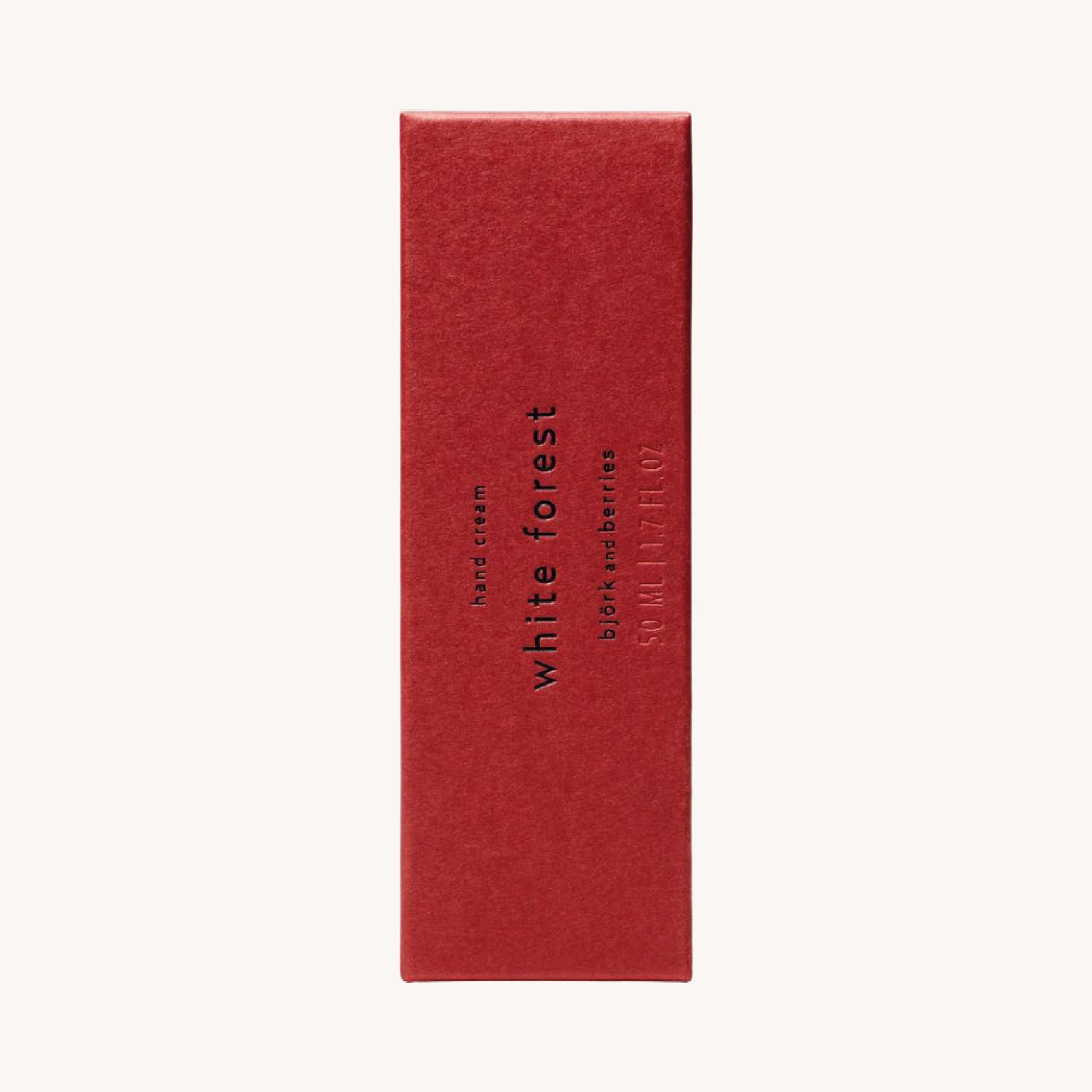 Björk & Berries White Forest Handcreme Verpackung