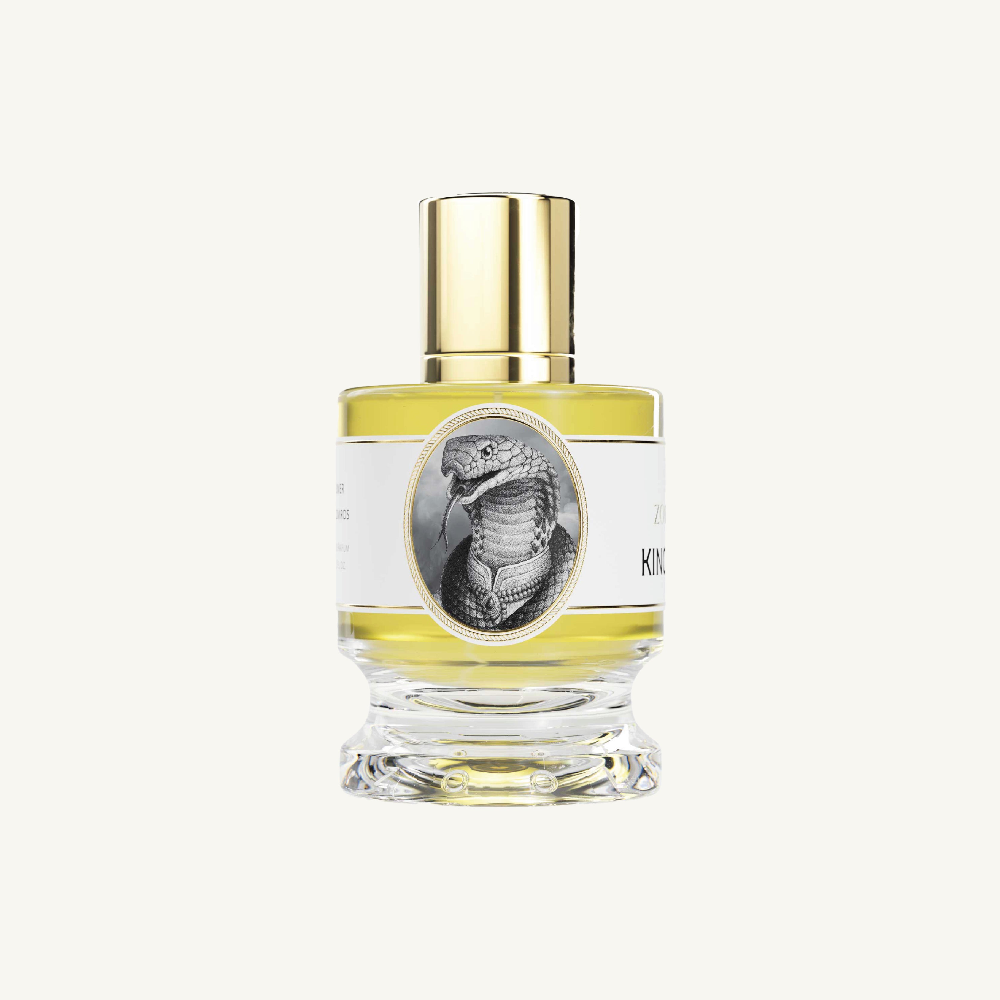 Zoologist King Cobra Extrait de Parfum – grüner Nischenduft mit Petitgrain, Ganja-Akkord, Weihrauch, Leder und Vetiver