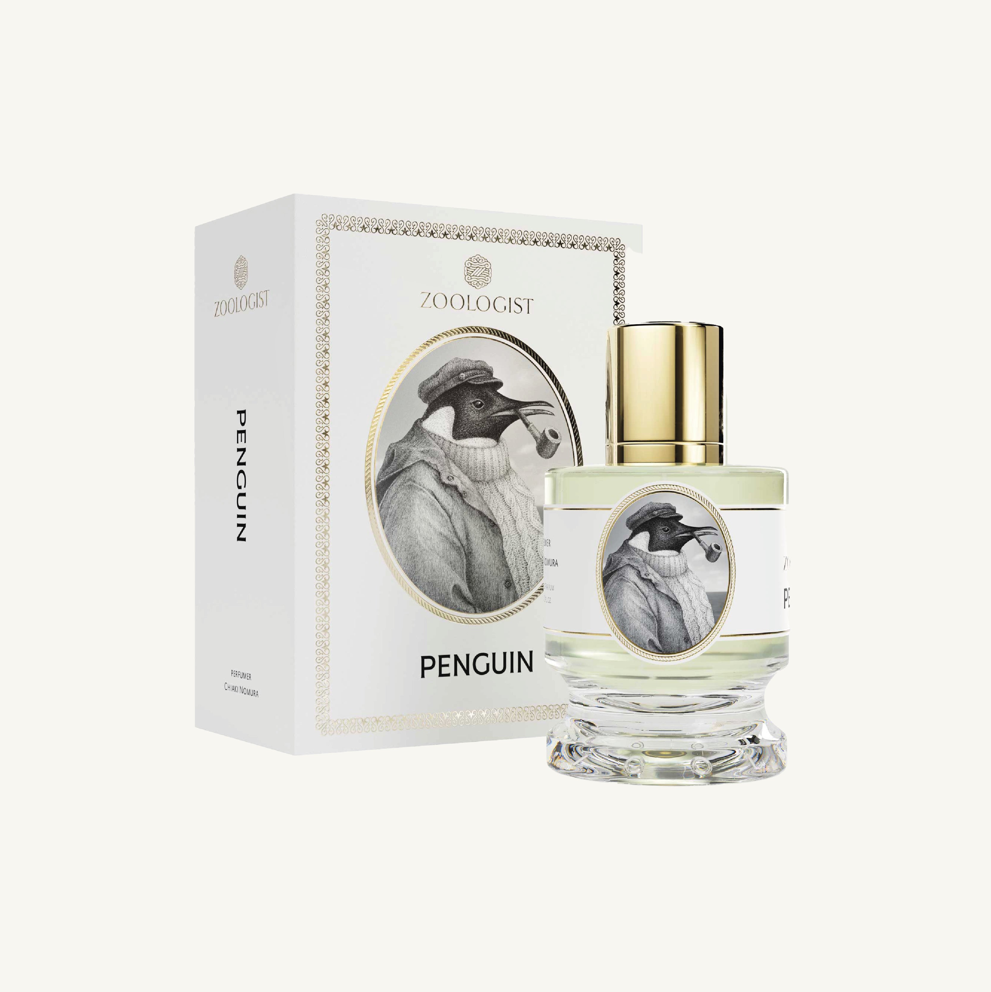 Zoologist Penguin Extrait de Parfum – frischer Nischenduft mit Eis-Akkord, Wacholder, Safran, Sandelholz und Meeresmoos