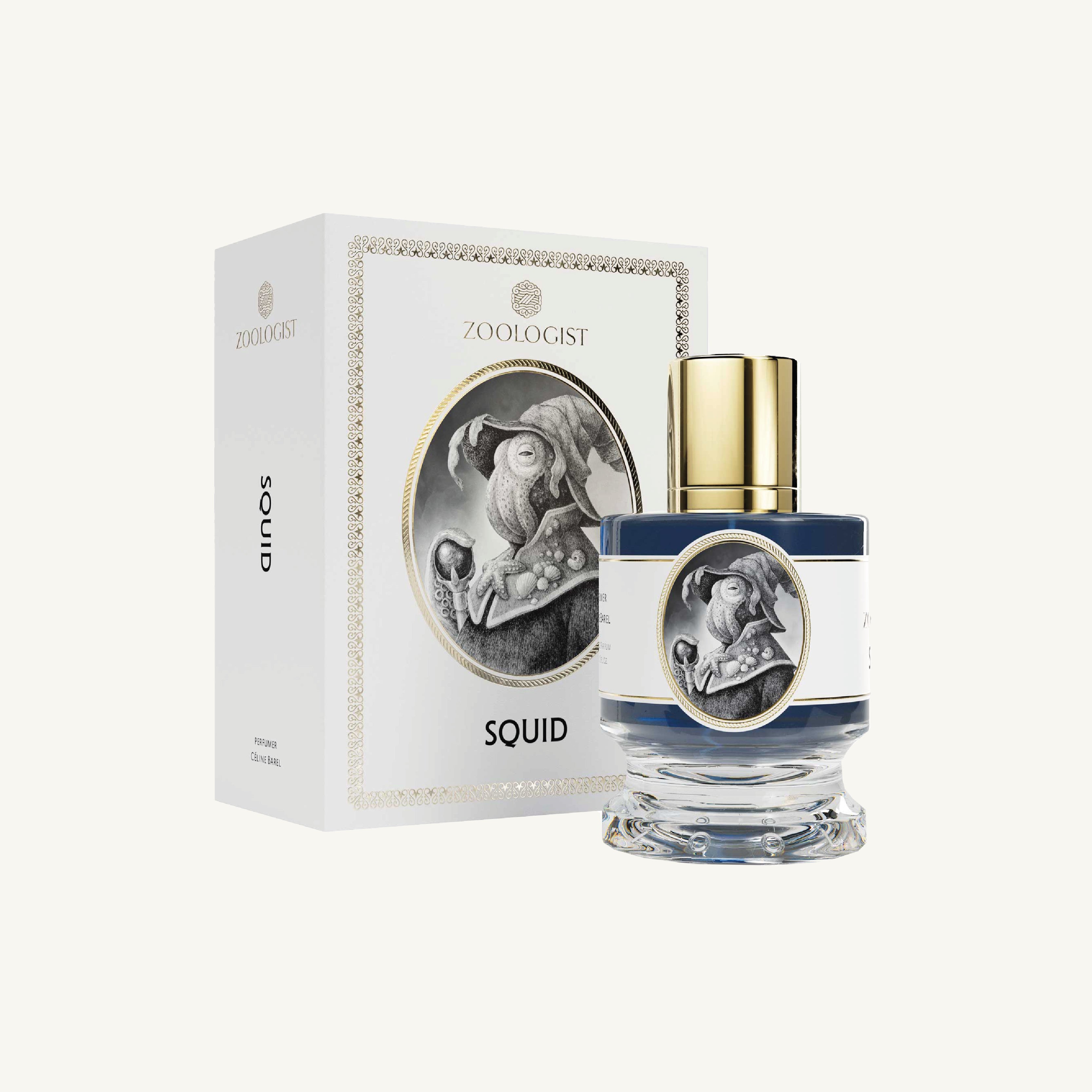 Zoologist Squid Extrait de Parfum – maritimer Nischenduft mit Weihrauch, Black Ink Accord, Ambergris und salzigen Meeresnoten