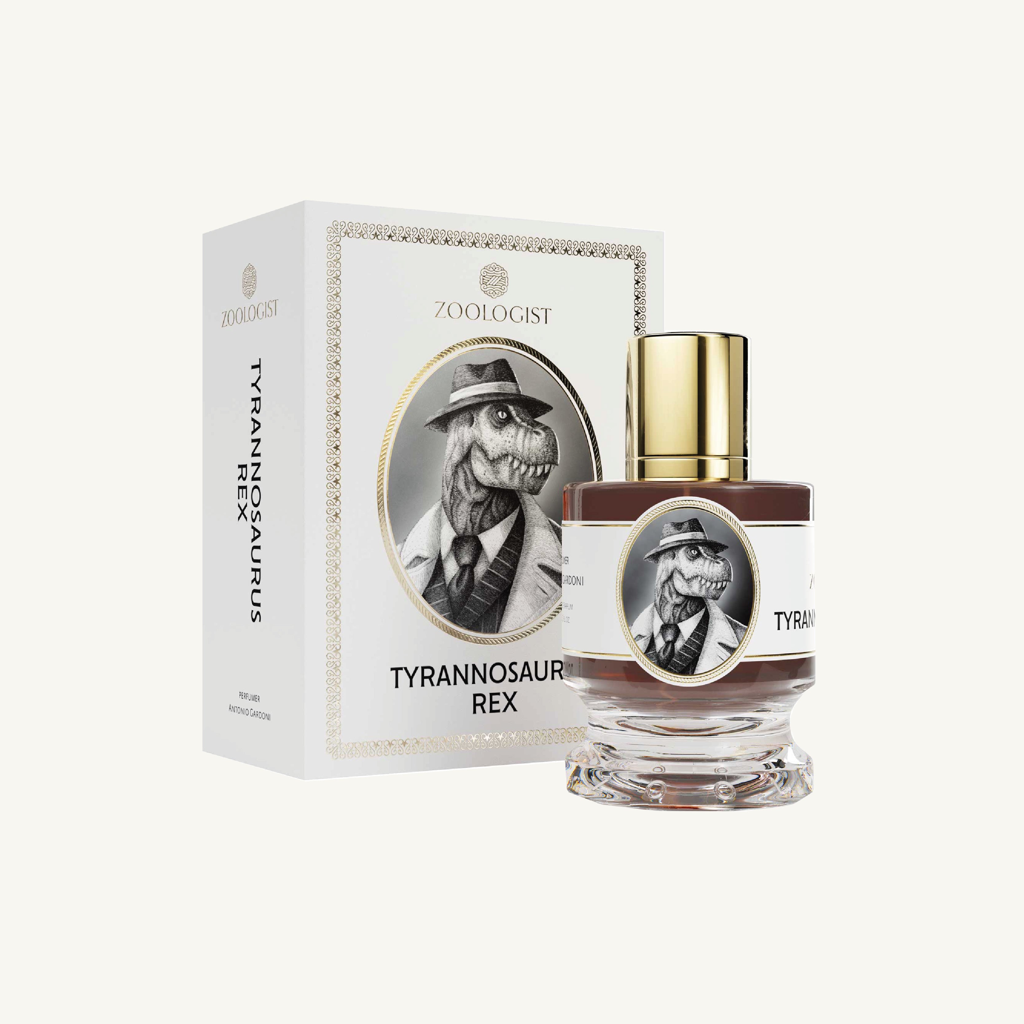 Zoologist Tyrannosaurus Rex Extrait de Parfum – intensiver Nischenduft mit Rauch, Weihrauch, Leder, Harzen und edlen Hölzern