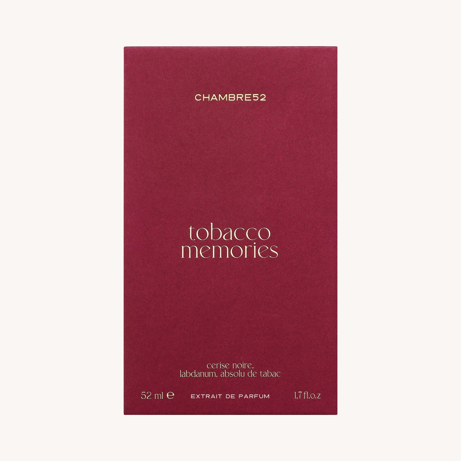CHAMBRE52 Tobacco Memories Extrait de Parfum Verpackung