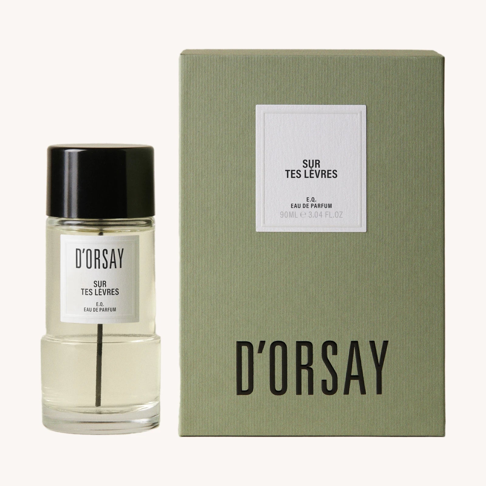 D'ORSAY Sur tes lèvres E.Q. Eau de Parfum Verpackung, 90 ml