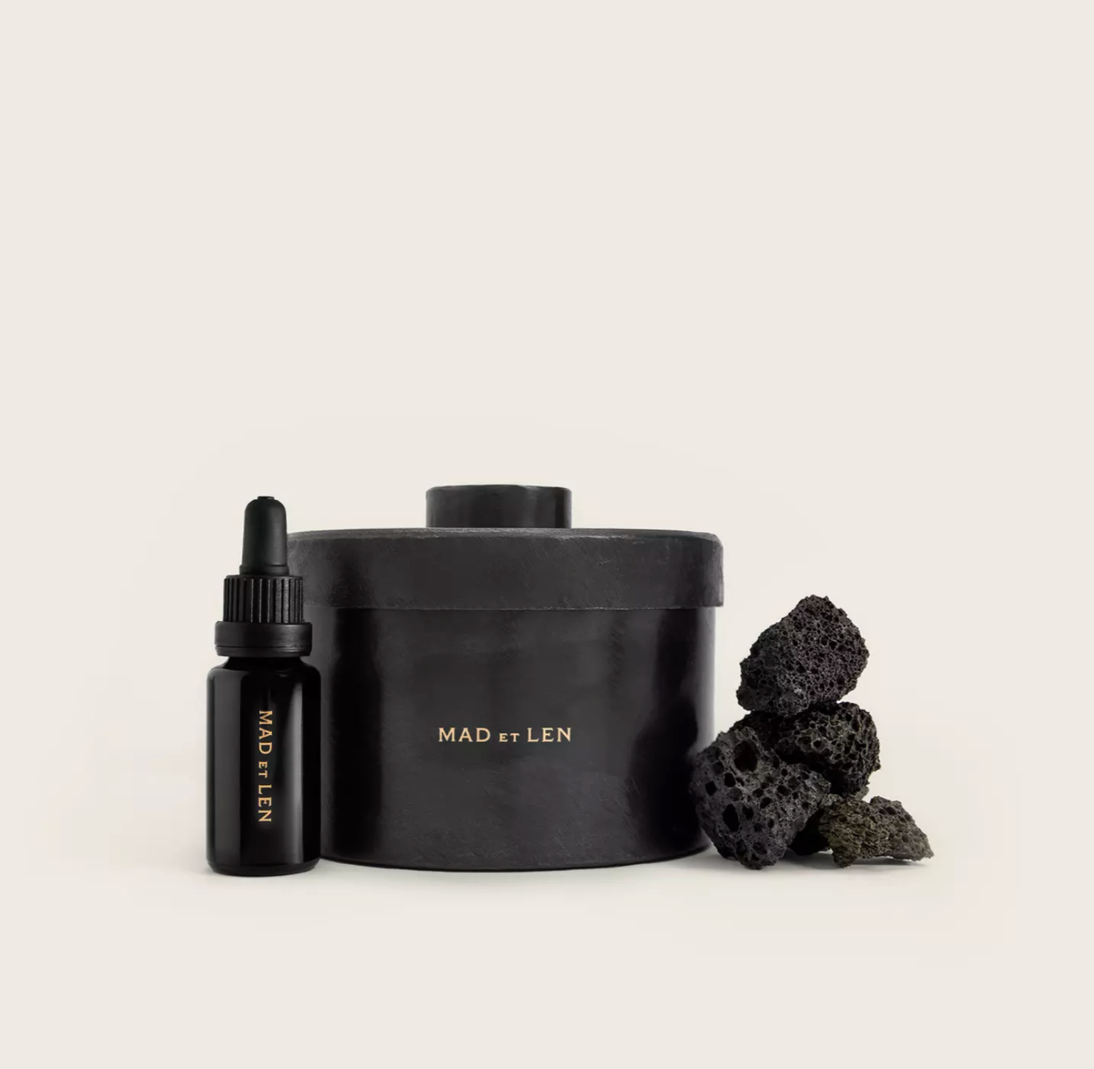 Pot pourri apothicaire Lava - Graphite - SNUD