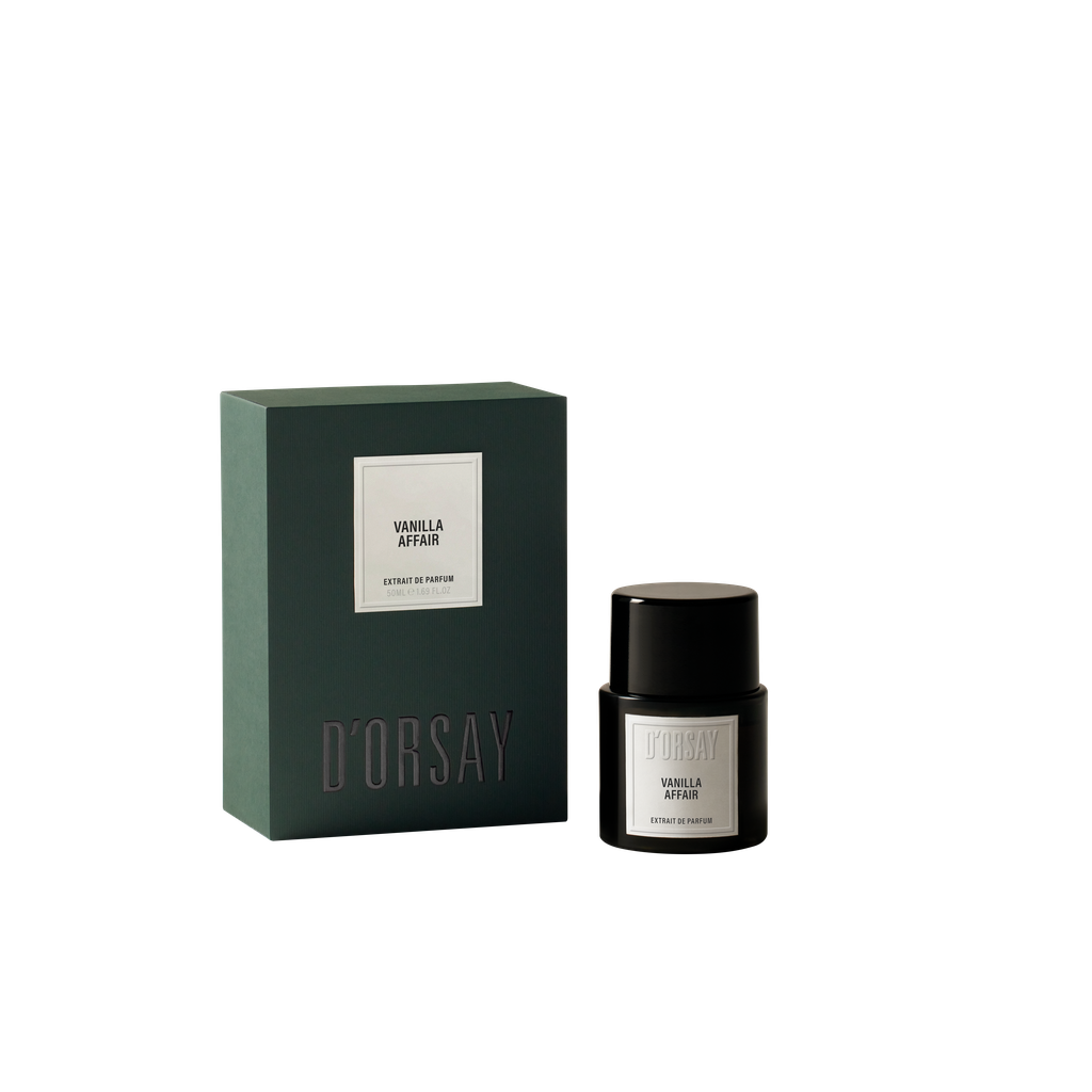 Das luxuriöse D'Orsay Vanilla Affair Extrait de Parfum präsentiert im edlen Nischenparfum-Sortiment von SNUD.