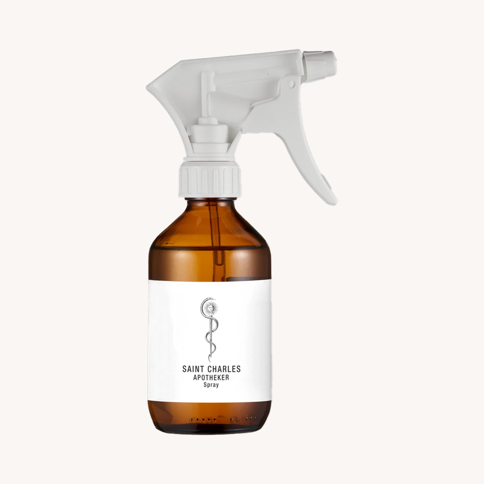 SAINT CHARLES Apothekerspray 250 ml in brauner Glasflasche mit Sprühpistole