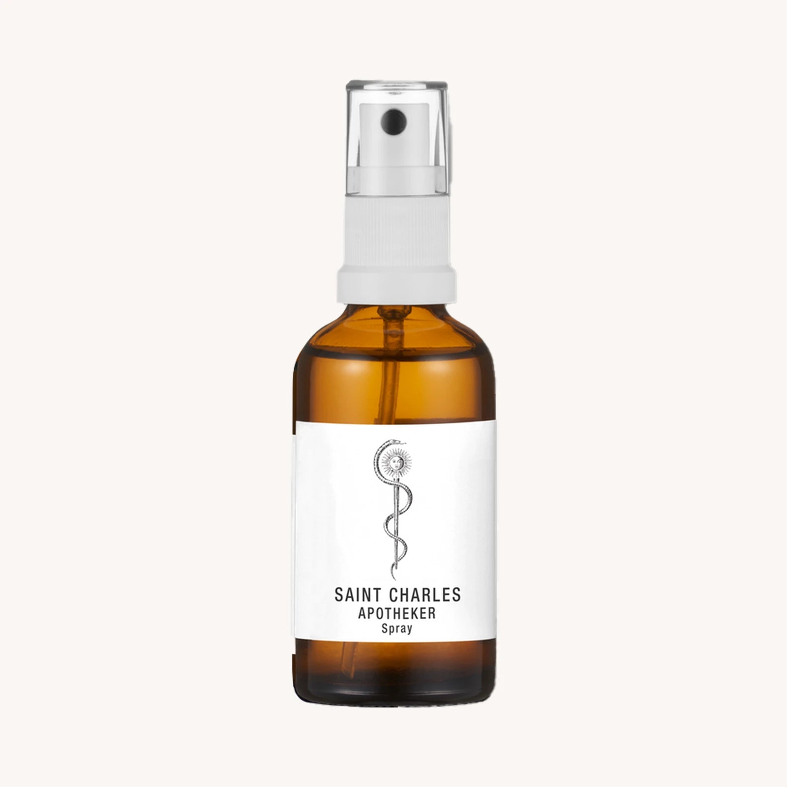 SAINT CHARLES Apothekerspray 50 ml in brauner Glasflasche mit Sprühkopf