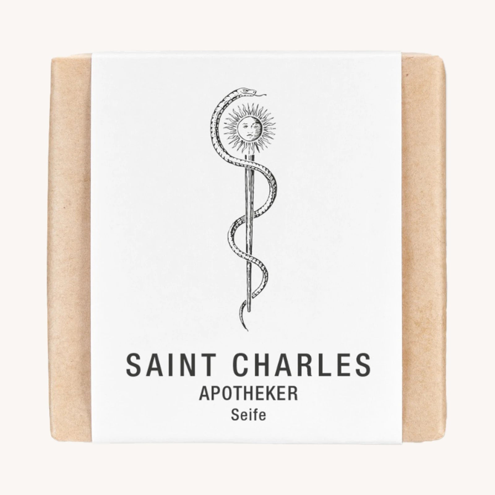 SAINT CHARLES Feste Apothekerseife 125 g in Papierbanderole