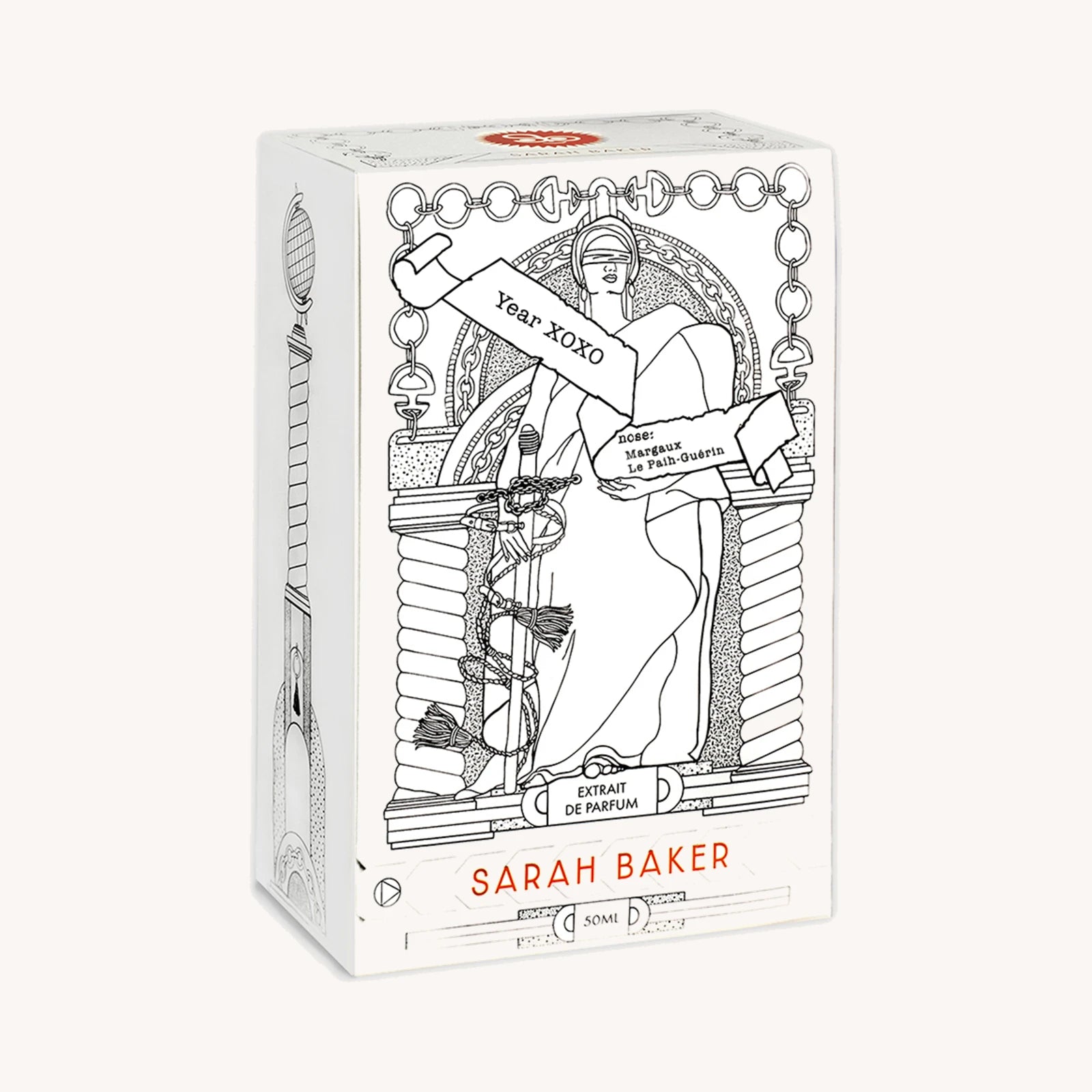 SARAH BAKER Year XOXO Extrait de Parfum Verpackung