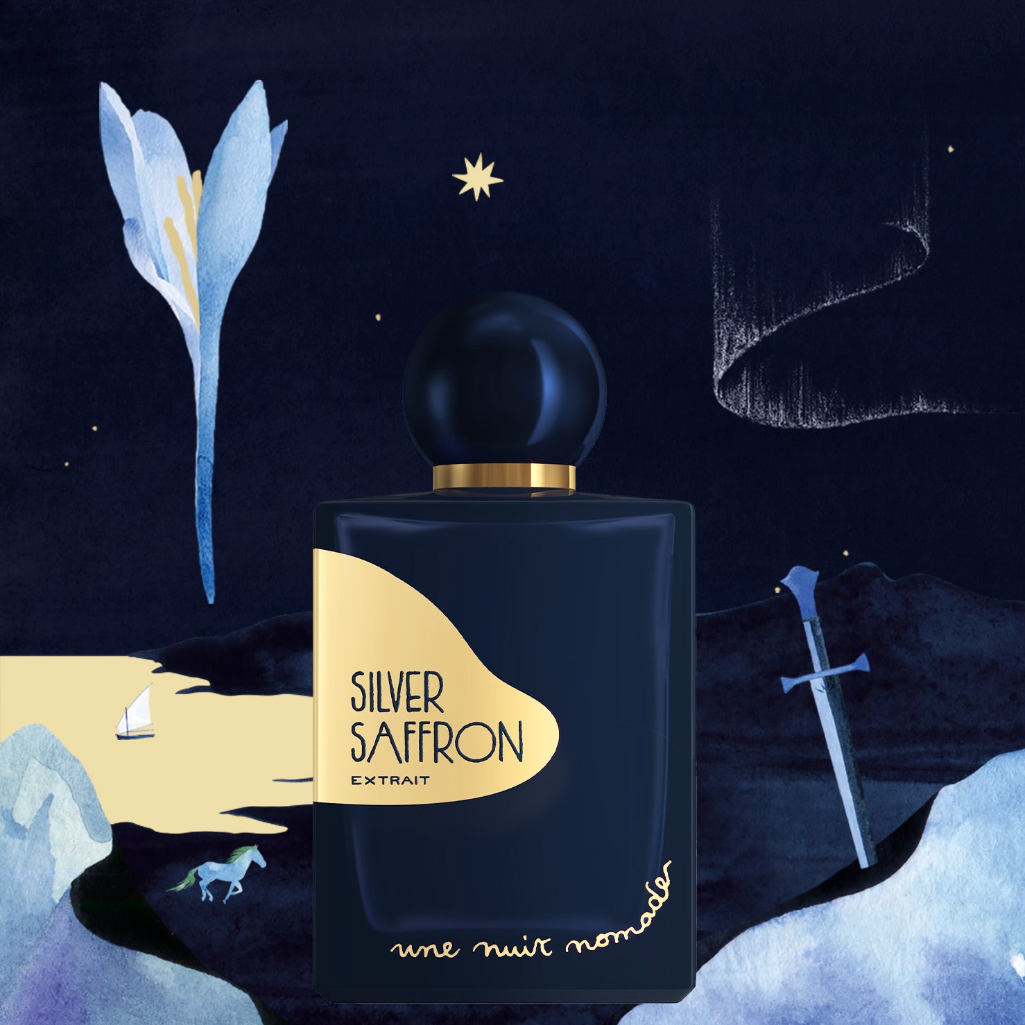 Une Nuit Nomade Silver Saffron - SNUD