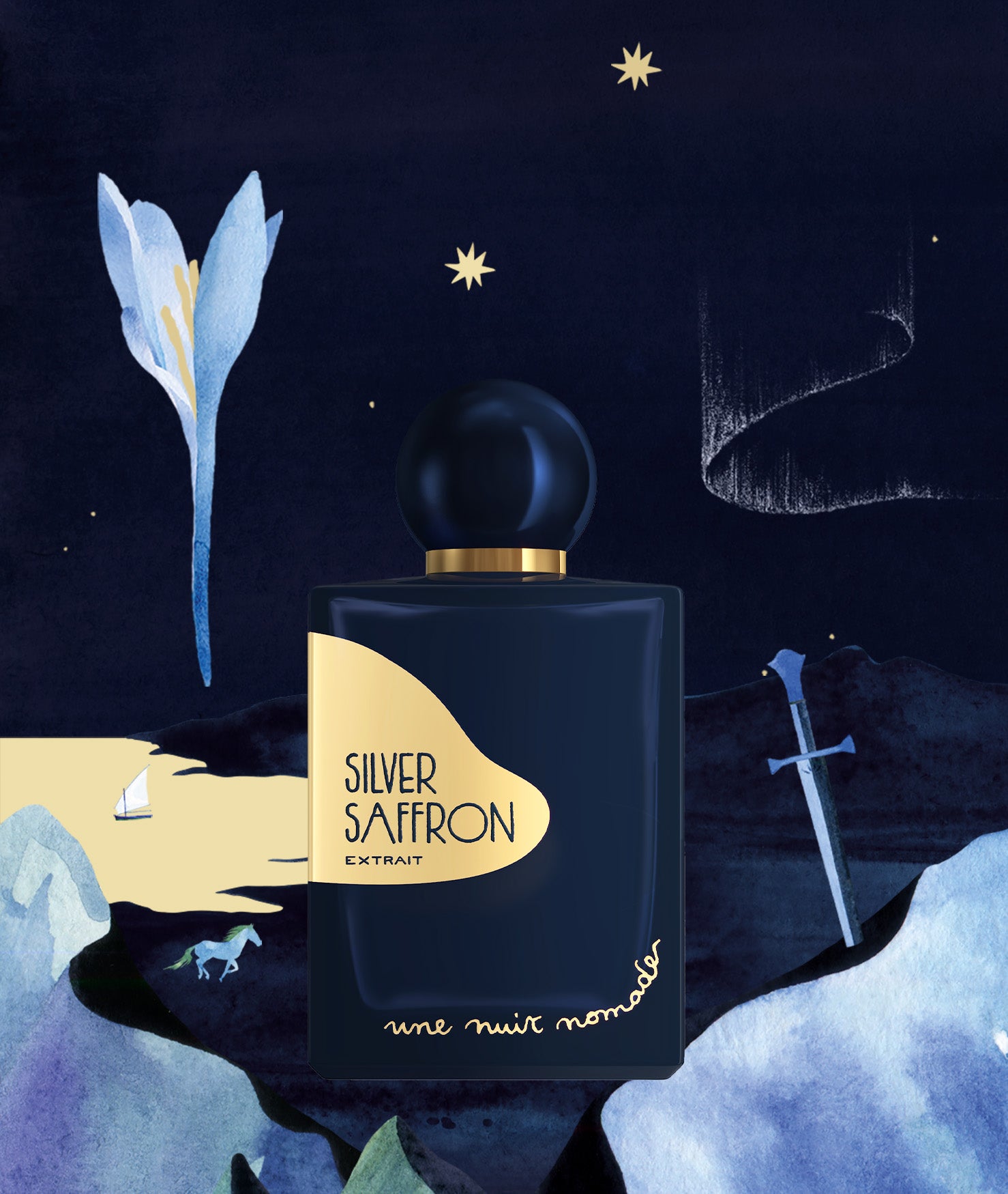 Une Nuit Nomade Silver Saffron - SNUD