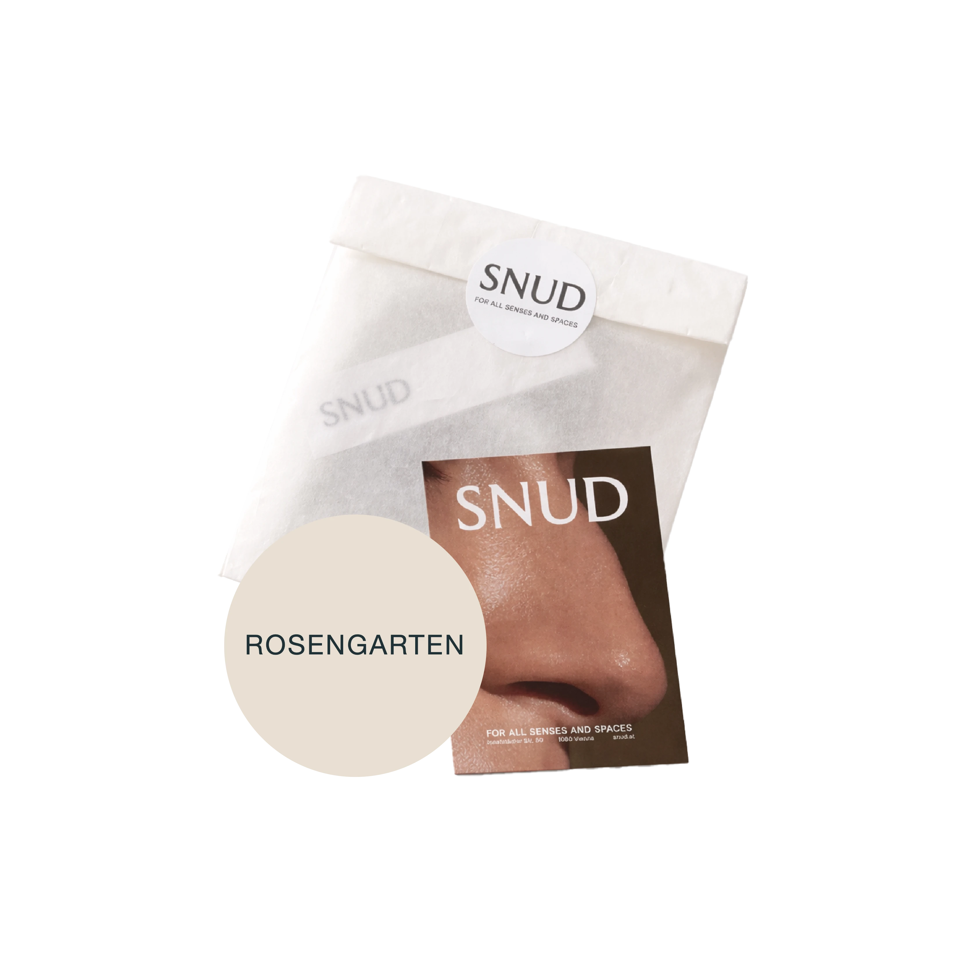 SNUD sample set Rosengarten, 5 fragrance samples of 1 ml