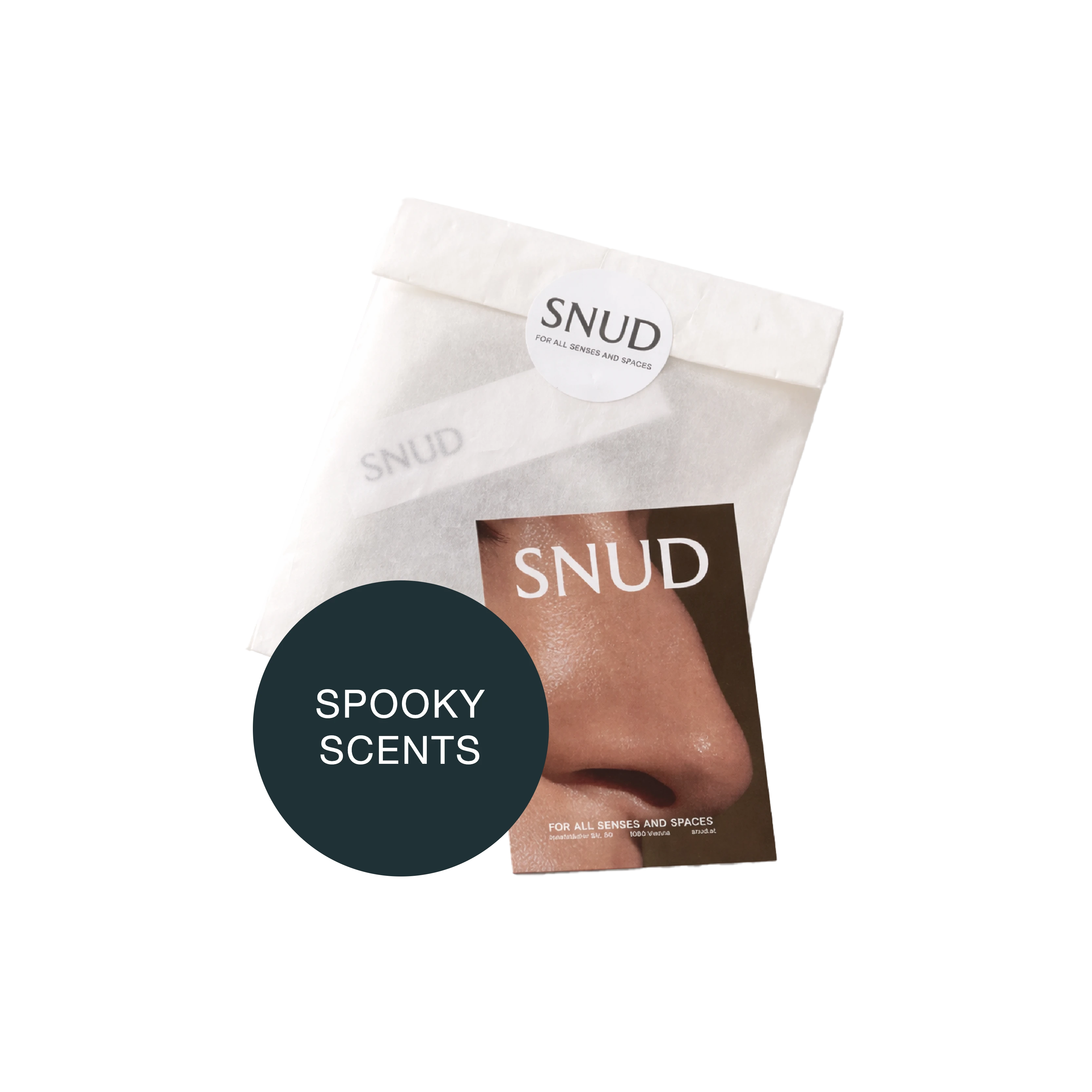 SNUD sample set Spooky Scents, 5 fragrance samples of 1 ml
