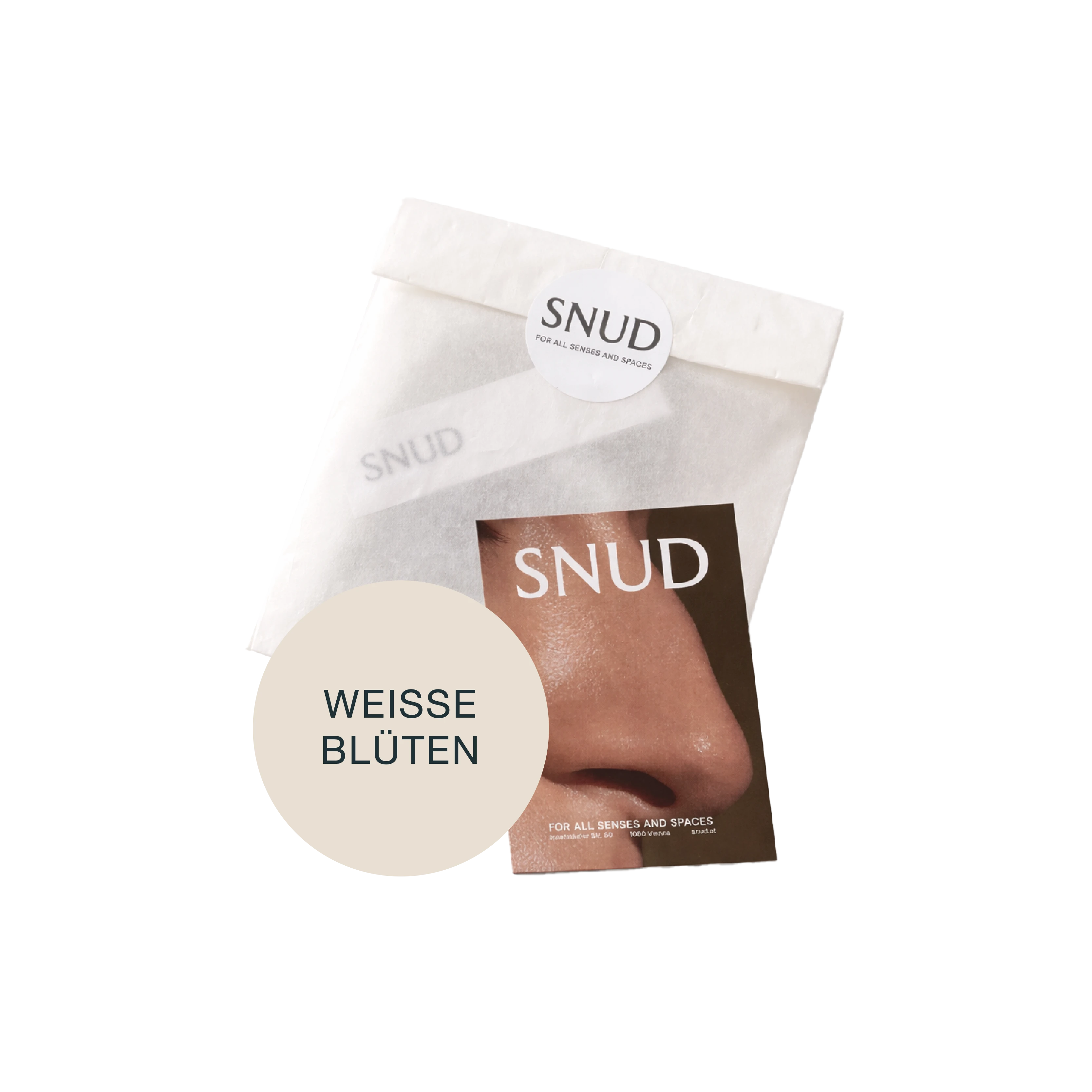 SNUD Sample Set Weiße Blüten, 5 Duftproben à 1 ml
