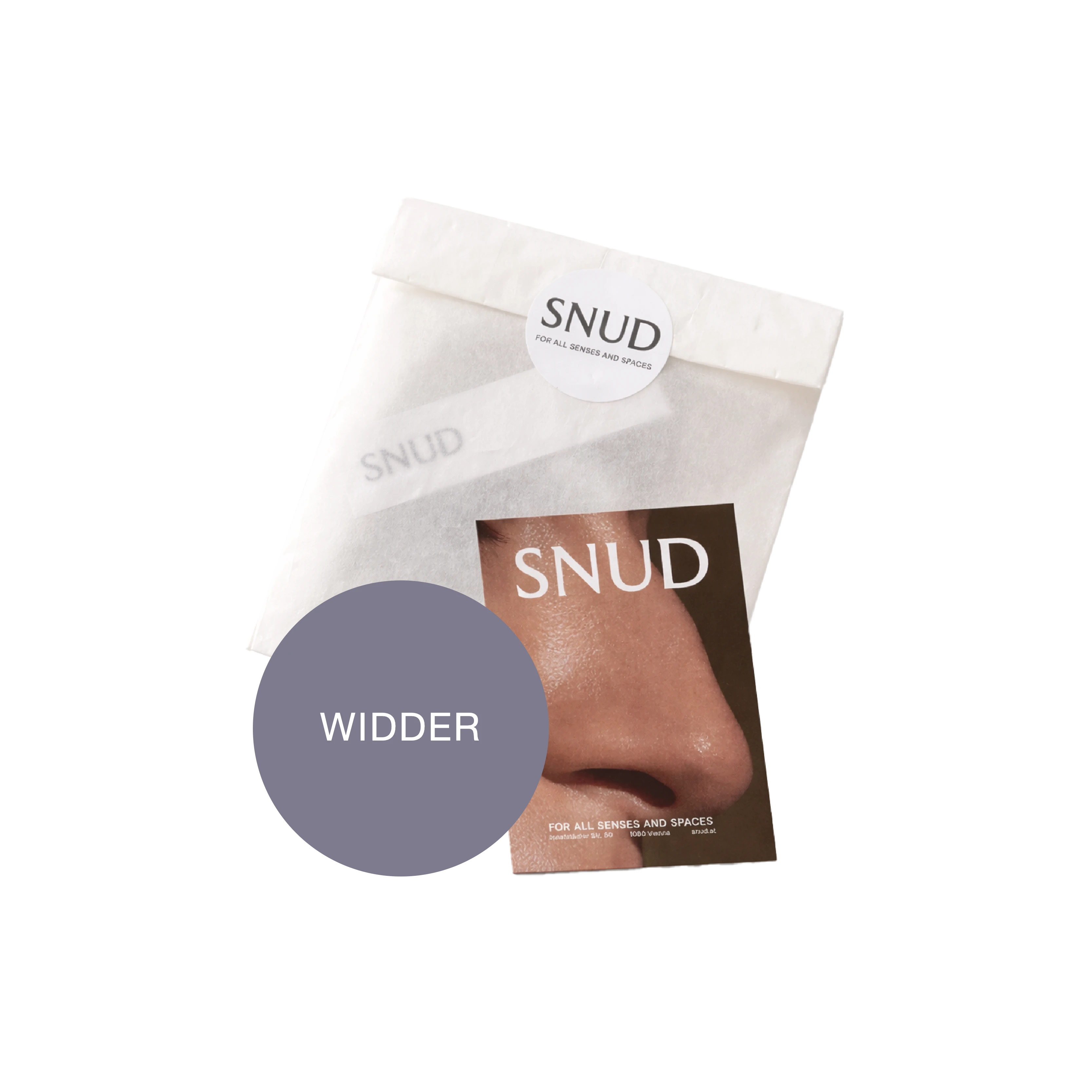 SNUD sample set Widder, 5 fragrance samples of 1 ml