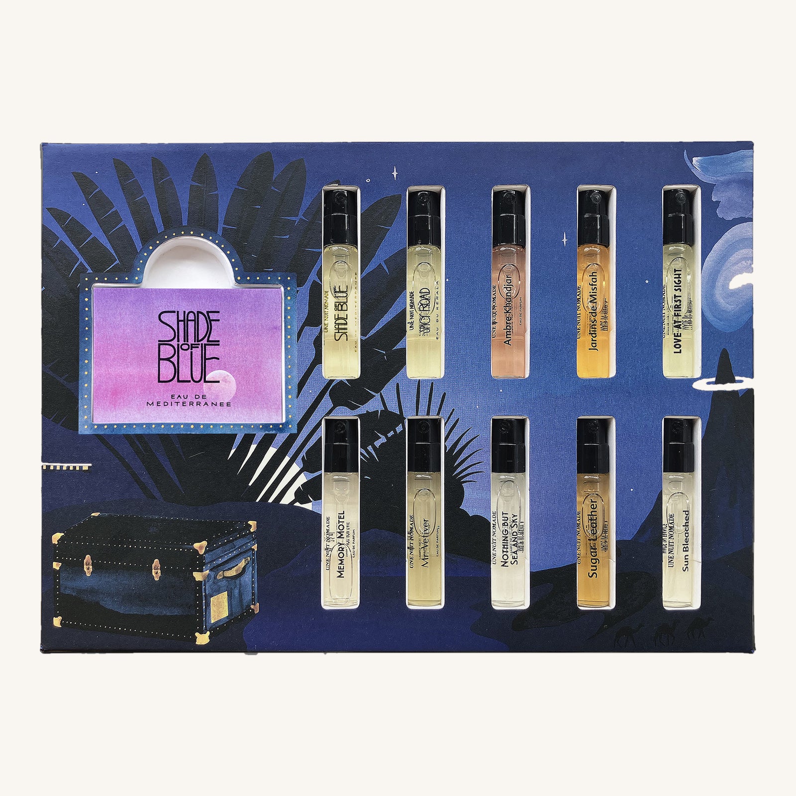 Une Nuit Nomade Discovery Set Eau de Parfum mit zehn Proben à 2,5 ml
